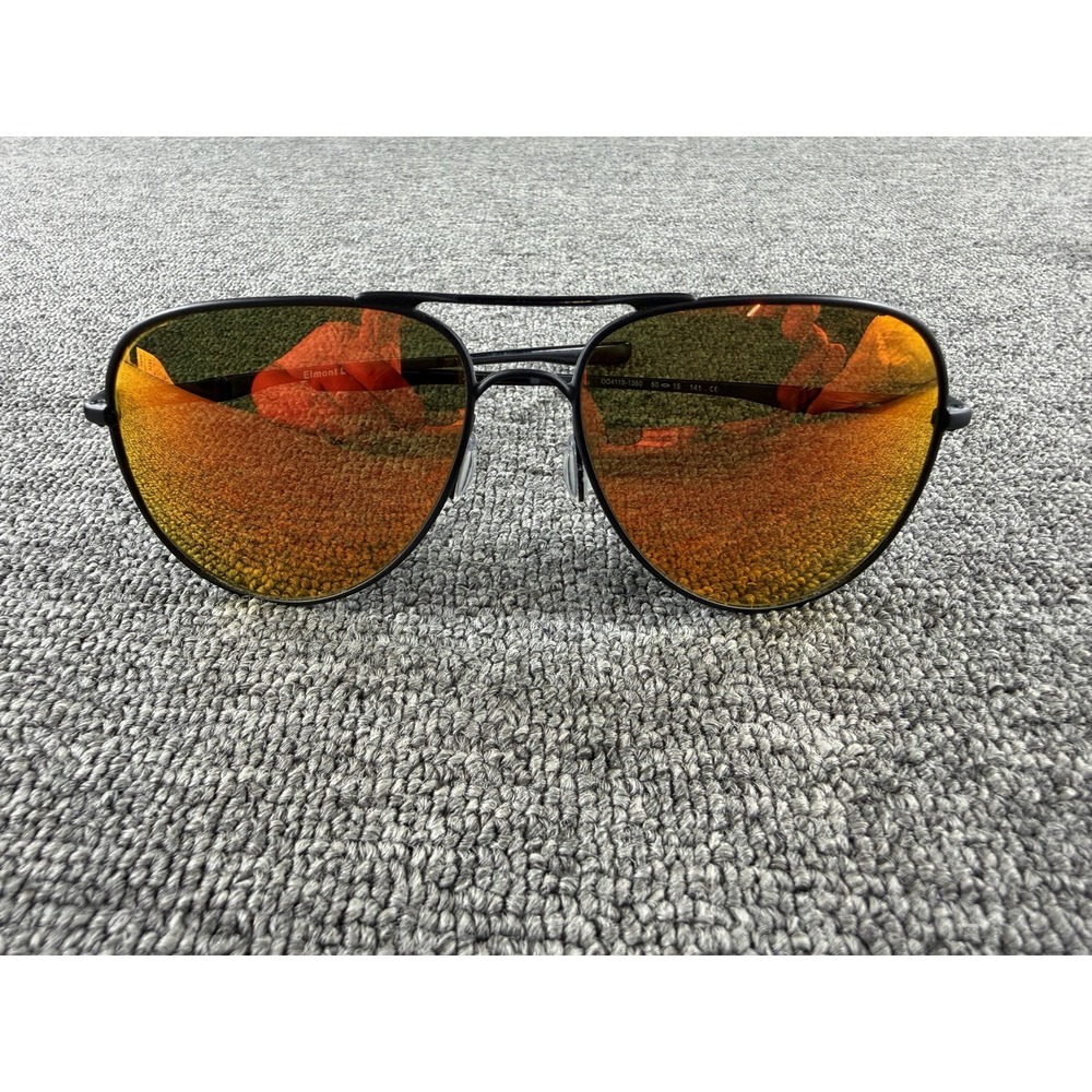 Oakley Sunglasses Mens One Size Black Elmont L Aviator Orange Mirror OO4119-1360